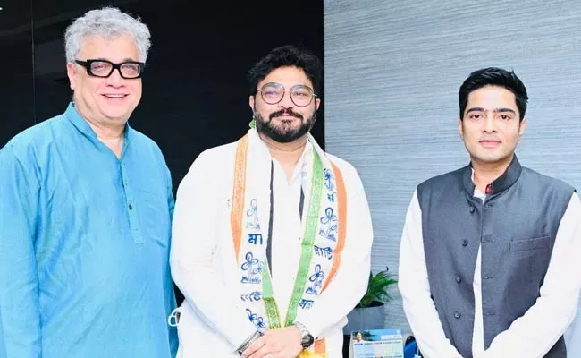 MP Babul Supriyo Joins In Trinamool Congress Party - Sakshi