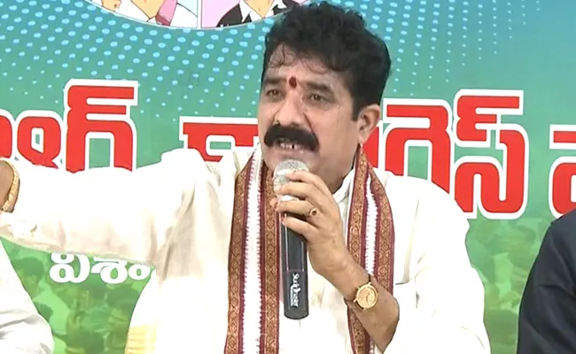 Karanam Dharmasri Slams On Chintakayala Ayyanna Patrudu At Vizag - Sakshi