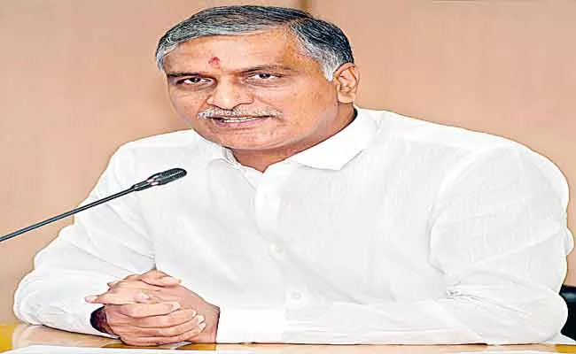 Minister Harish Rao Says To Nirmala Sitharaman Over BRGF Funds - Sakshi