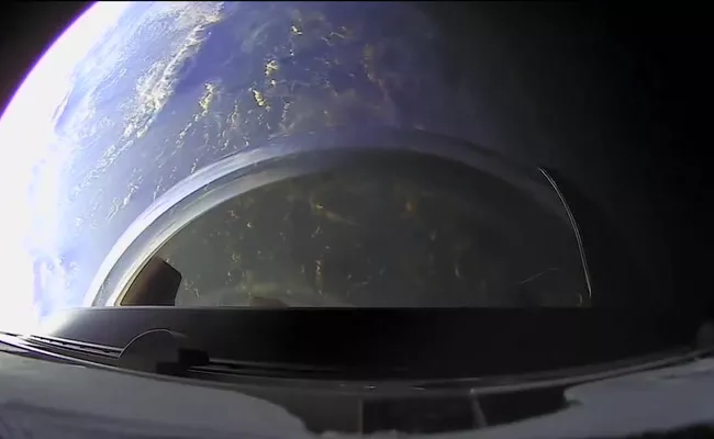 SpaceX Released Video Of An Orbital Sunset From Dragons Cupola - Sakshi