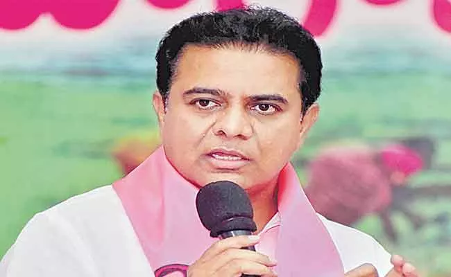 Govt will not hesitate to file sedition cases against Opposition: KTR - Sakshi