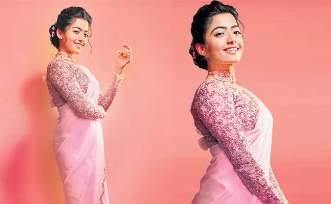 Rashmika Mandanna Necklace Finger Ring Cost Leaves You Shock - Sakshi