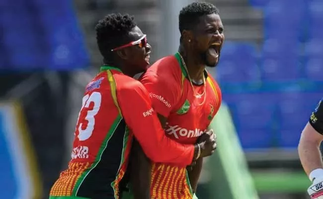 Romario Shepherd Stars Guyana Amazon Warriors Thrilling Win Super Over - Sakshi