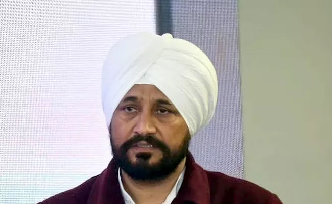 Punjab CM Charanjit Singh Channi gets emotional his first press conference  - Sakshi