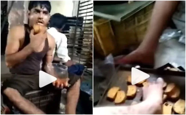 Raveena Tandon React On Viral Video Of Bakery Workers Put Dirty Feet On Toast, Lick Them - Sakshi