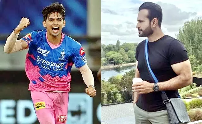 Irfan Pathan Lauds Kartik Tyagi For Stunning Last Over Vs Punjab Kings - Sakshi