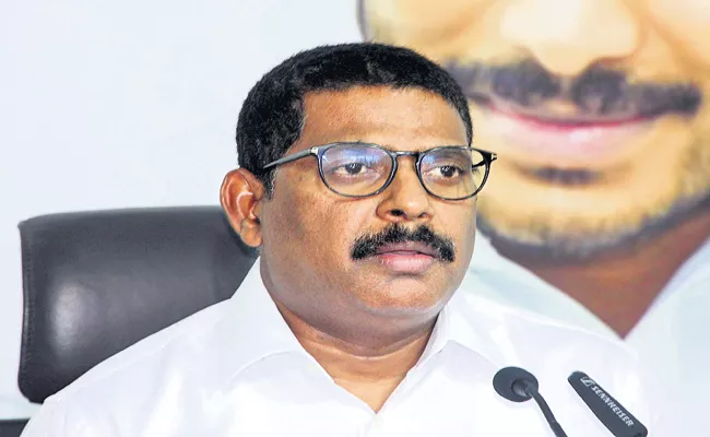 MLA Maddishetty Venugopal Demands For CID Probe On Fiber Grid - Sakshi