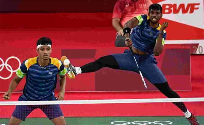 Chirag Satwik Pair Withdraws From Sudirman Cup  - Sakshi