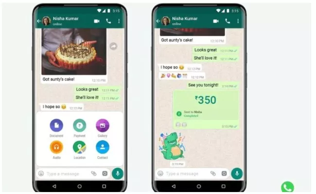 WhatsApp offers UPI using WhatsApp Payments - Sakshi