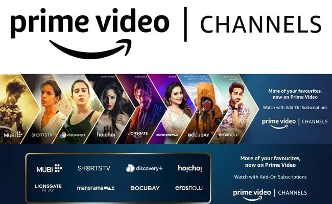 Amazon launches Prime Video Channels in India - Sakshi