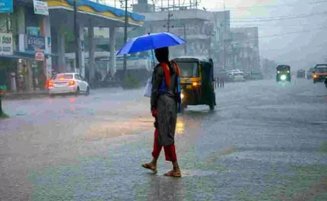 Weather Update: Heavy Rain Reported In Andhra Pradesh - Sakshi