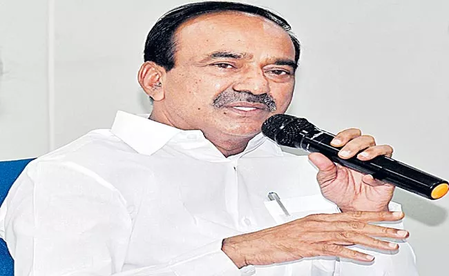 Former Minister Etela Rajender Criticized TRS Leaders - Sakshi