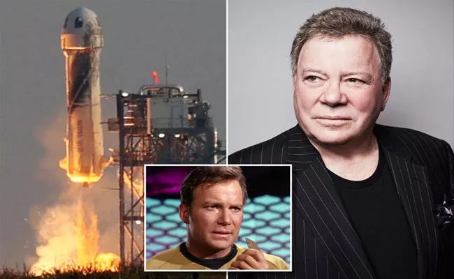 William Shatner Of Star Trek Fame Going To Space Aboard Jeff Bezos Blue Origin - Sakshi