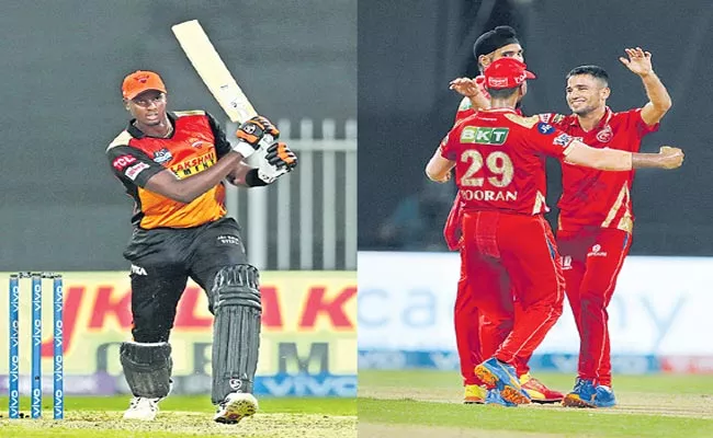 Punjab Kings beat Sunrisers Hyderabad by five runs - Sakshi