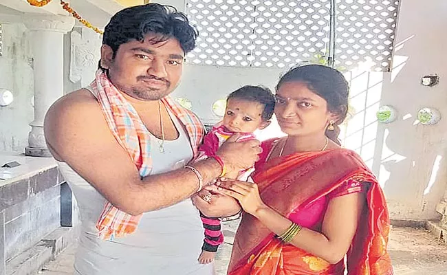 Husband Assassinated His Wife Due To Given Birth Of Three Daughters In Gadwal District - Sakshi