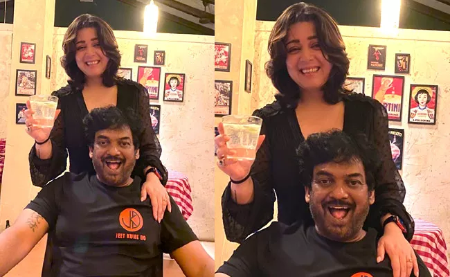 Charmi Kaur Special Birthday Wishes To Director Puri Jagannadh, Pic Goes Viral - Sakshi