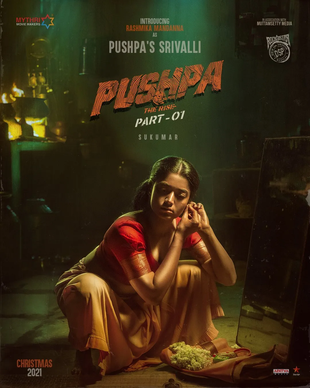 Pushpa Movie: Rashmika Mandanna First Look Out