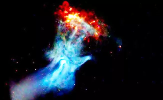 NASA Posts Incredible Image of Hand of God - Sakshi