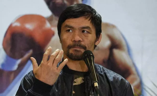 Philippine Icon Boxer Manny Pacquiao Quits Boxing With Presidency In Sights - Sakshi