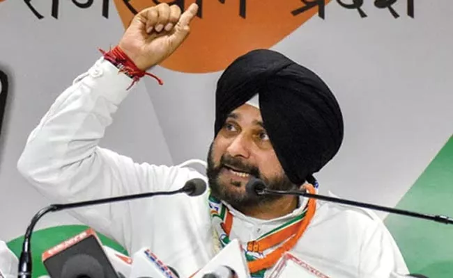 Punjab Congress Chief Navjot Singh Sidhu Resigns - Sakshi