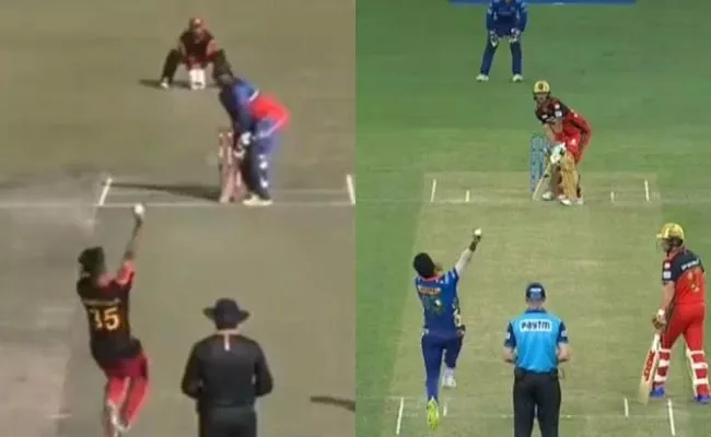 A Clip Of Pacer Replicating Jasprit Bumrahs Bowling Action in European Championship  - Sakshi