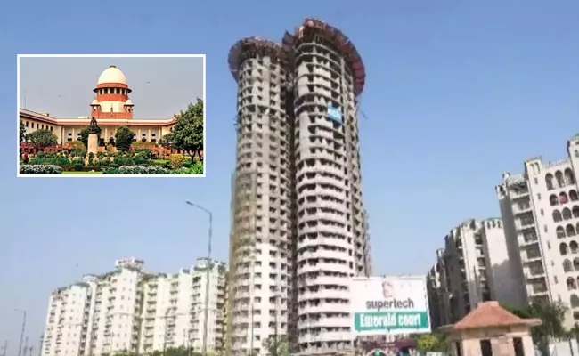 Noida Twin Towers Case Updates - Sakshi