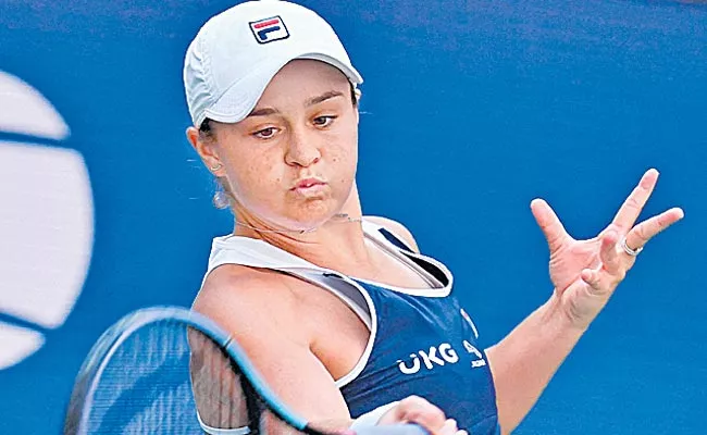 Ash Barty fires into third round with win over Clara Tauson - Sakshi