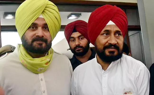 Navjot Singh Sidhu And CM Charanjit Singh Channi Meeting End Over Demands - Sakshi