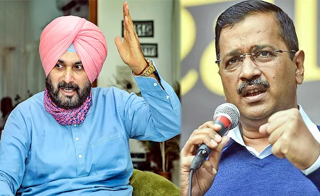 Navjot Singh Sidhu Joining AAP Arvind Kejriwal Reacts On Speculations - Sakshi