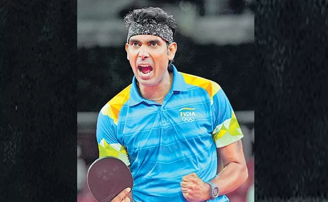 Asian TT Championship 2021: Indian Men Team Enters Semi Final - Sakshi