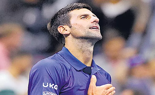 Novak Djokovic starts calendar year Grand Slam bid with win over Dutch teenager - Sakshi