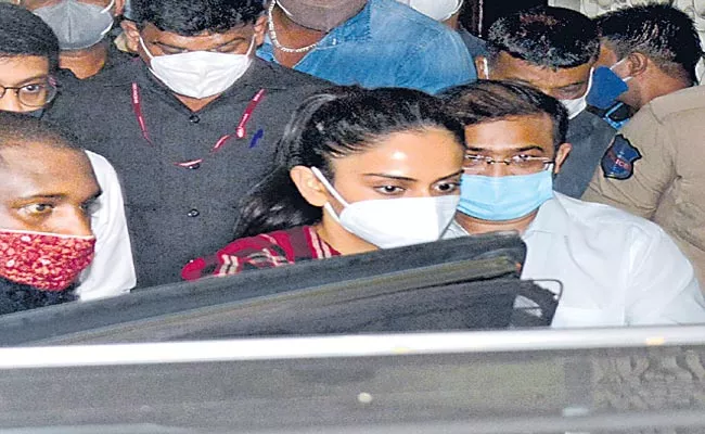 Rakul Preet Singh Attend ED Investigation - Sakshi