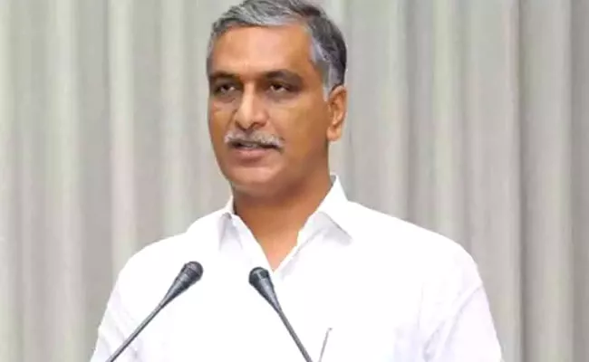 Harish Rao Says That Eatala Rajender Spreading False Propaganda On Dalit Bandhu - Sakshi