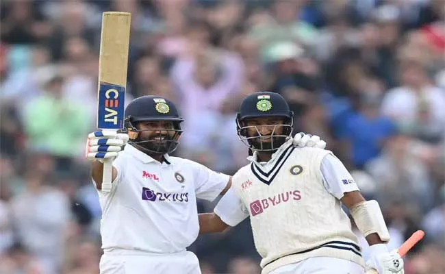 IND Vs ENG 4th Test: Rohit Sharma Completes Hundred With Sixer - Sakshi