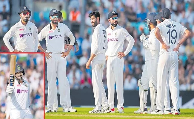 India need 10 wickets on the final day while England are still 291 runs - Sakshi