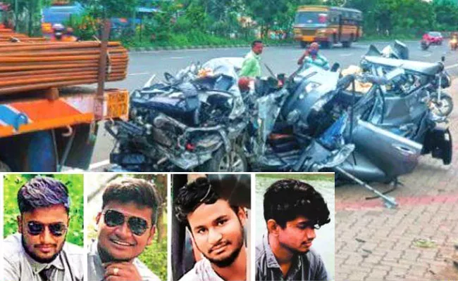 5 Young People Succumbs In Car Accident In Chennai - Sakshi