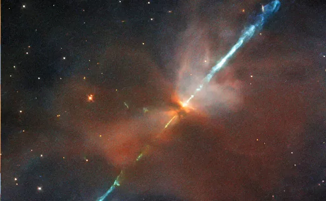 Nasa Shares Photo Of Herbig Haro object In Space - Sakshi