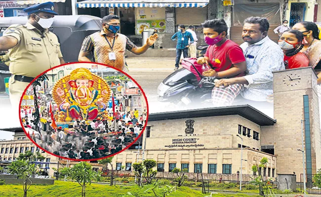 Andhra Pradesh Government reported to High Court On Covid Restrictions - Sakshi