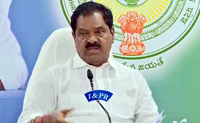 Liqour Issue: Minister Narayana Swamy Fires On Chandrababu - Sakshi