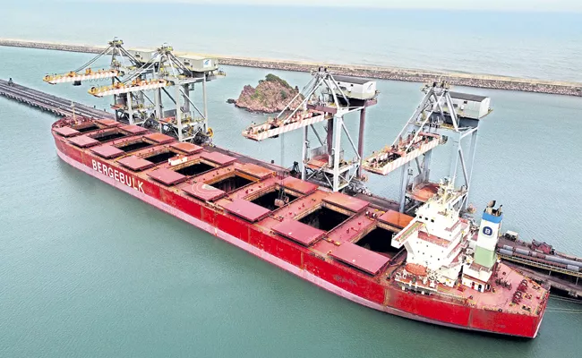 Fertilizer imports at record levels Gangavaram Port - Sakshi