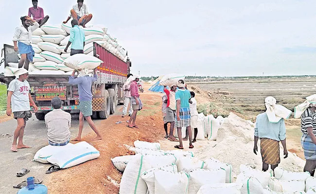 Ap: Salt Manufacturers Facing Critical Situation Due To Pandemic Situation - Sakshi