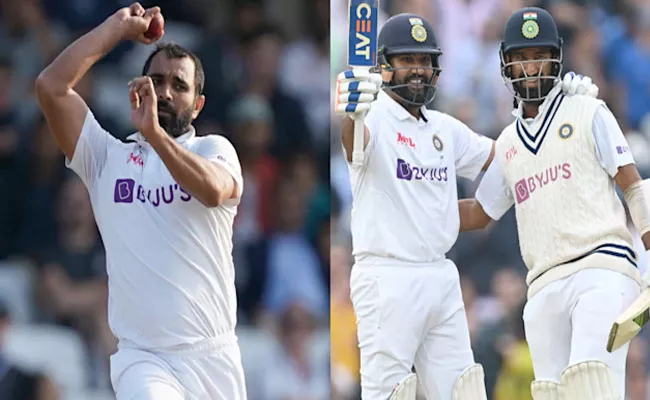 IND VS ENG 5th Test: Shami, Pujara Fit To Play In Manchester, Medical Team Monitoring Rohit Sharma - Sakshi