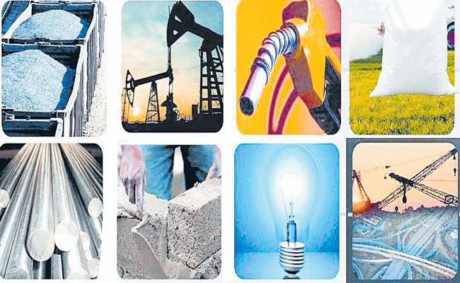 Eight core sectors output up 11. 6percent in August - Sakshi