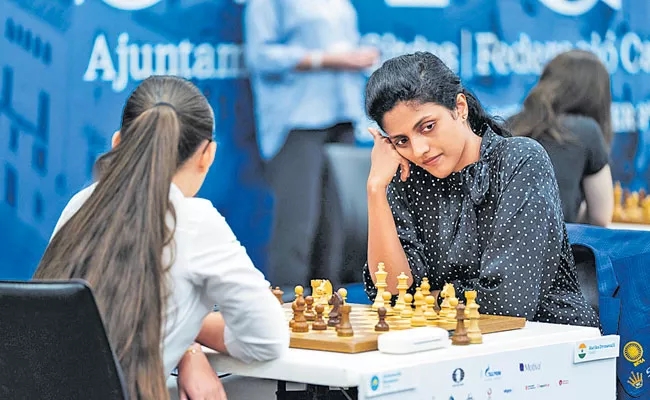 Women's Chess Championship: India Kazakhstan Draw 1st match of Quarterfinal - Sakshi