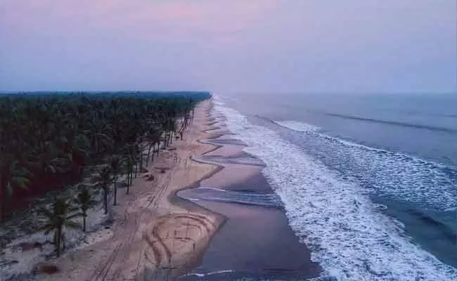 Perupalem Beach: Best Tourism Spot in West Godavari - Sakshi