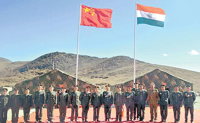 India, China to Hold 13th Round of Military Talks at Moldo Border - Sakshi