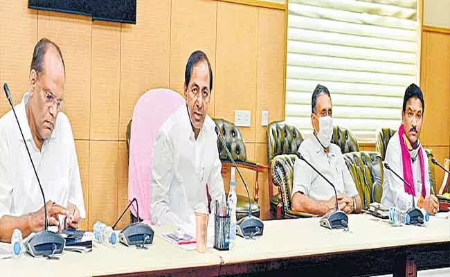 Telangana CM KCR Review Meeting On Tribal Podu Agriculture Cultivation - Sakshi