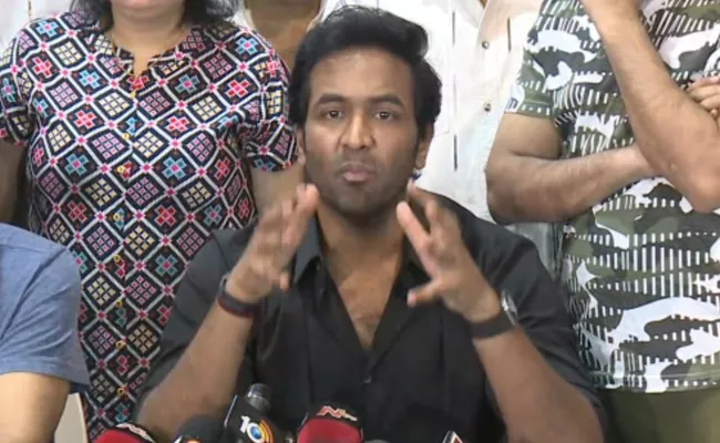 MAA Elections 2021: Manchu Vishnu And Mohan Babu Press Meet - Sakshi