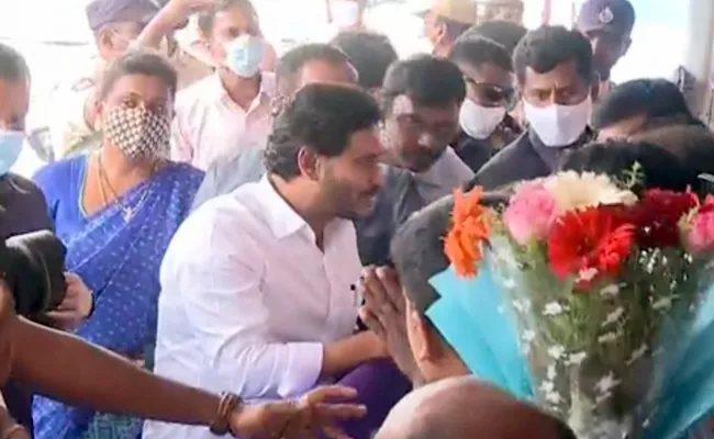 Tirumala Tour: CM YS Jagan Reached Renigunta Airport - Sakshi