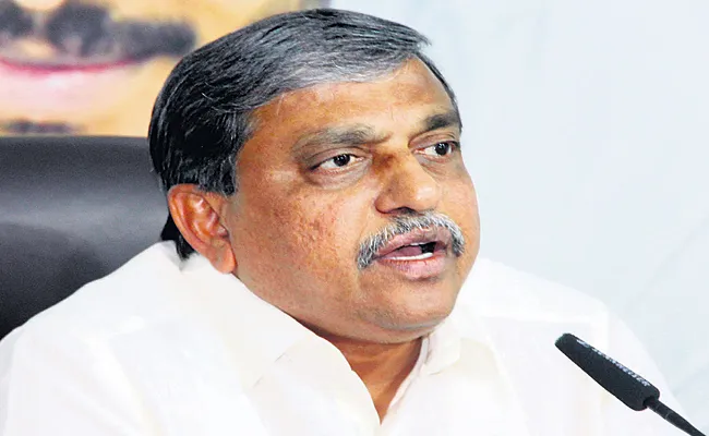 Sajjala Ramakrishna Reddy Comments On Chandrababu - Sakshi